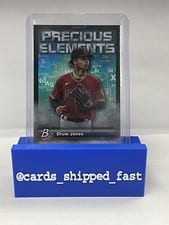 2023 Bowman Platinum Precious Elements Autographs Druw Jones #PE-16 card