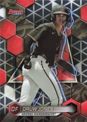 2023 Bowman's Best Top Prospects Druw Jones #TP-8 card