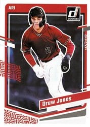 2023 Donruss Base Set Druw Jones #91 card