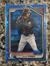 2024 Bowman Chrome Sapphire Edition Prospects Druw Jones #BCP-249 card