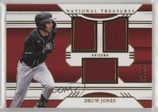 2024 Panini National Treasures Game Gear Swatches Trio Druw Jones #30 card