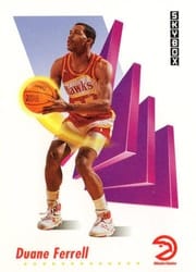 1991-92 SkyBox Base Set Duane Ferrell #2 card