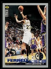 1995-96 Collector's Choice Base Set Duane Ferrell #131 card