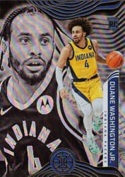 2021-22 Panini Illusions Base Set Duane Washington Jr #199 card