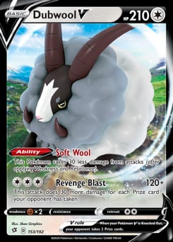 Rebel Clash Dubwool V #153 card