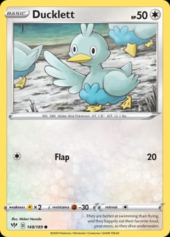 2020 Darkness Ablaze Ducklett #148 card
