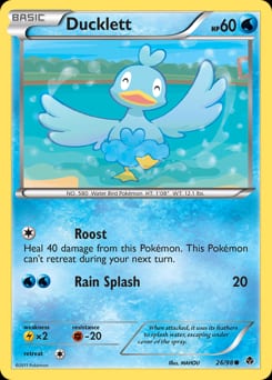 2011 Emerging Powers Ducklett #26 card