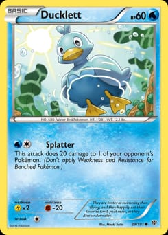 2013 Plasma Blast Ducklett #29 card