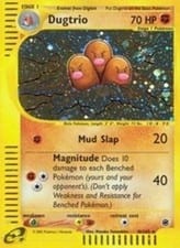 2002 Expedition Base Set Dugtrio #10 card