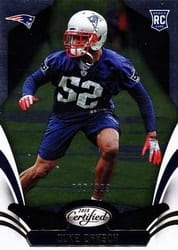 2018 Panini Certified Base Set Duke Dawson #174 card