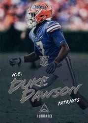 2018 Panini Luminance Base Set Duke Dawson #135 card