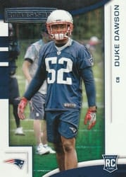 2018 Panini Rookies & Stars Base Set Duke Dawson #159 card