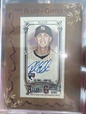 2025 Topps Allen & Ginter Framed Mini Autographs (Baseball) Duke Ellis #MA-DE card