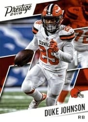 2018 Panini Prestige Base Set Duke Johnson #21 card