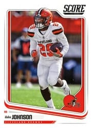 2018 Score Base Set Duke Johnson #78 card
