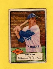 1952 Topps Duke Snider #37 card