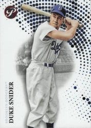 2022 Topps Pristine Base Set Duke Snider #131 card