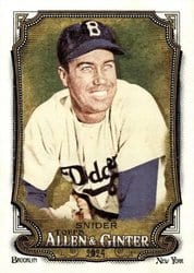 2024 Topps Allen & Ginter Base Set Duke Snider #104 card