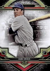 2024 Topps Triple Threads Base Set Duke Snider #178 card