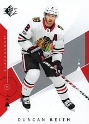 2018-19 SP Base Set Duncan Keith #82 card