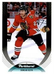 2020-21 Parkhurst Base Set Duncan Keith #125 card