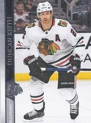 2020-21 Upper Deck Base Set Duncan Keith #40 card