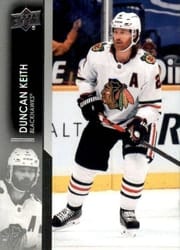 2021-22 Upper Deck Base Set Duncan Keith #40 card