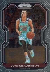 2020-21 Panini Prizm Base Set Duncan Robinson #181 card