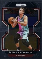2021-22 Panini Prizm Base Set Duncan Robinson #81 card