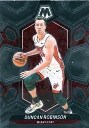 2023-24 Panini Mosaic Base Set Duncan Robinson #55 card