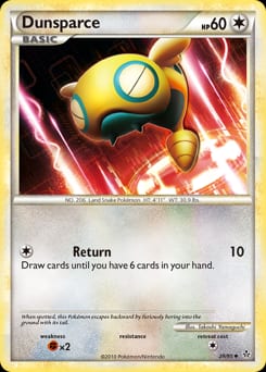 HS—Unleashed Dunsparce #29 card