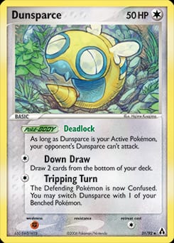 2006 Legend Maker Dunsparce #31 card