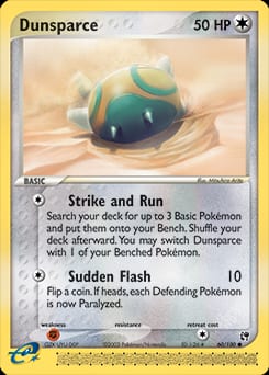 Sandstorm Dunsparce #60 card