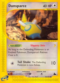 Skyridge Dunsparce #53 card