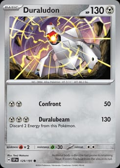 Surging Sparks Duraludon #129 card
