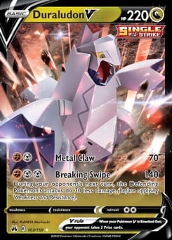 Crown Zenith Duraludon V #103 card