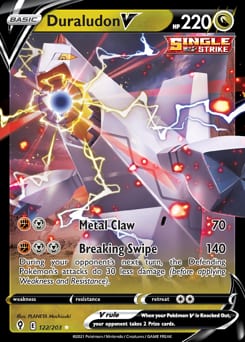 Evolving Skies Duraludon V #122 card