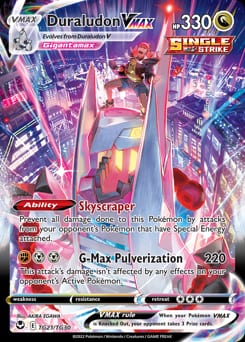 Silver Tempest Trainer Gallery Duraludon VMAX #TG21 card