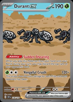 Surging Sparks Durant ex #236 card