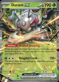 Surging Sparks Durant ex #4 card