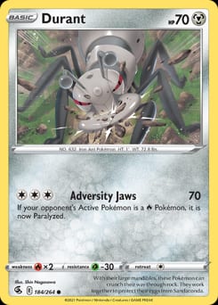 Fusion Strike Durant #184 card