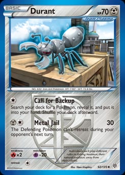 Plasma Storm Durant #92 card