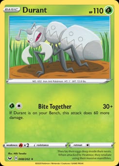 Sword & Shield Durant #8 card