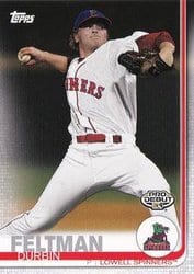 2019 Topps Pro Debut Base Set Durbin Feltman #170 card