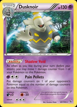 2014 Flashfire Dusknoir #40 card