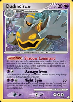 Stormfront Dusknoir #1 card