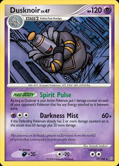 2008 Stormfront Dusknoir #17 card