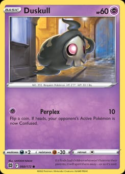 2022 Brilliant Stars Duskull #60 card