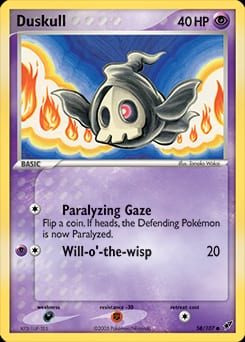 2005 Deoxys Duskull #58 card