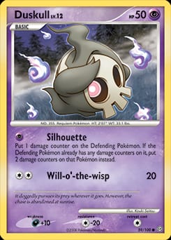 Stormfront Duskull #59 card